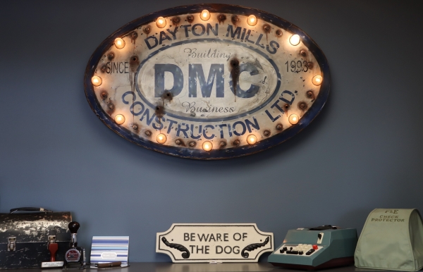 Dayton Mills Vintage Sign